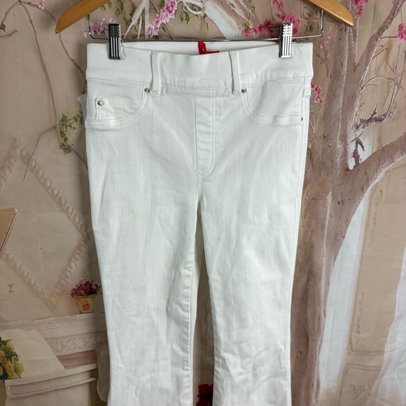 SPANX Classic Everywhere flare  White Flare Trousers - Picture 3 of 9